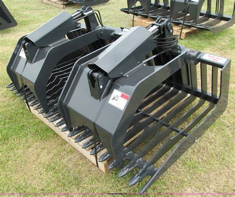 skid steer rock bucket rental near me|skid steer with grapple rental.